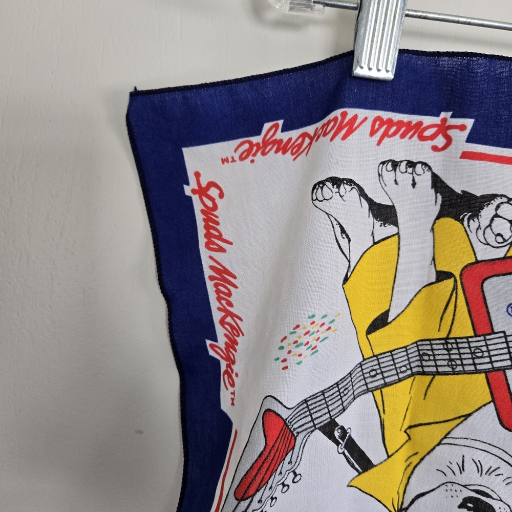 Vintage Budweiser Spuds Makenzie Bandana Made In The USA - Picture 6 of 9